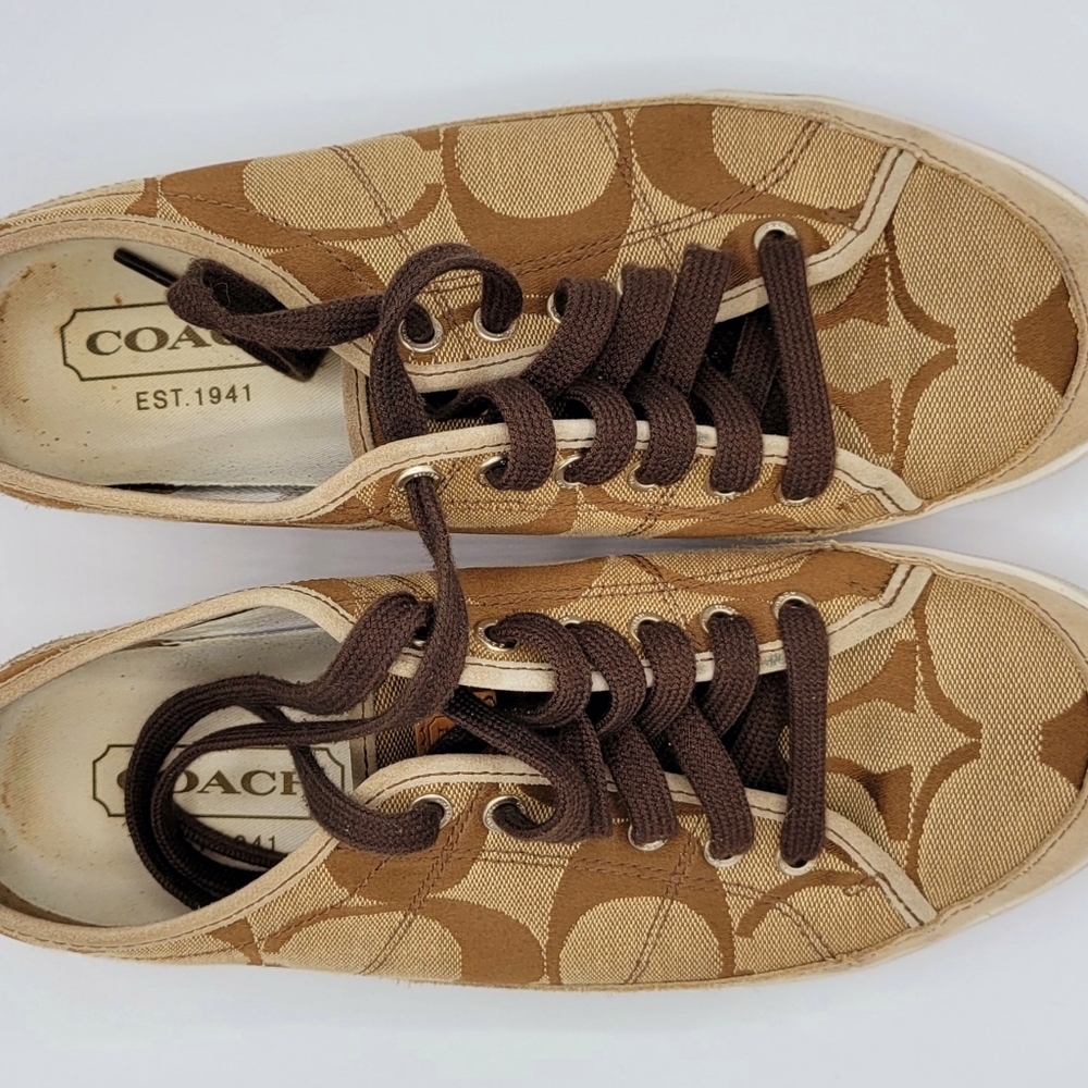 Coach Canvas shoes - Picture 2 of 2